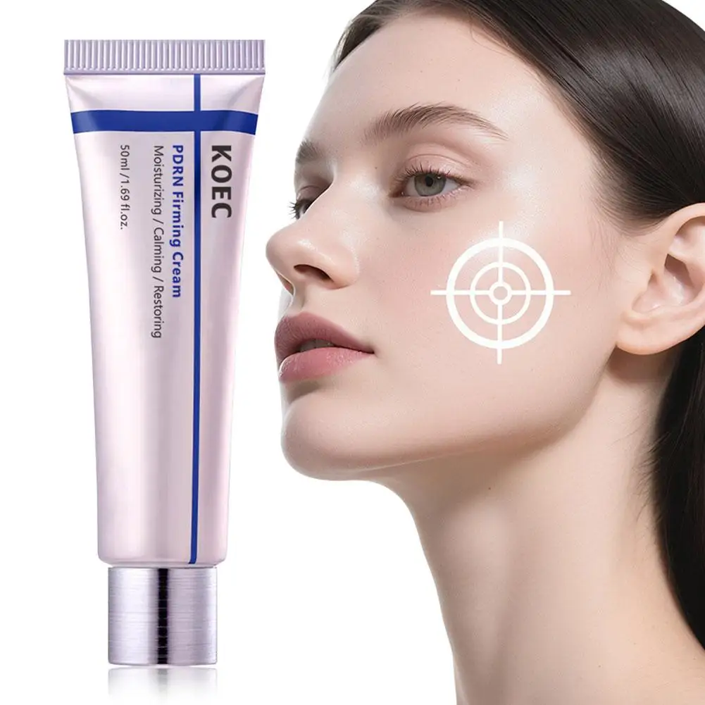 

KOEC PDRN Revitalizing Repair Cream 50ml Moisturizing Hydrating Firming Skin Contour Reduces Fine Lines Improve Rough Skin