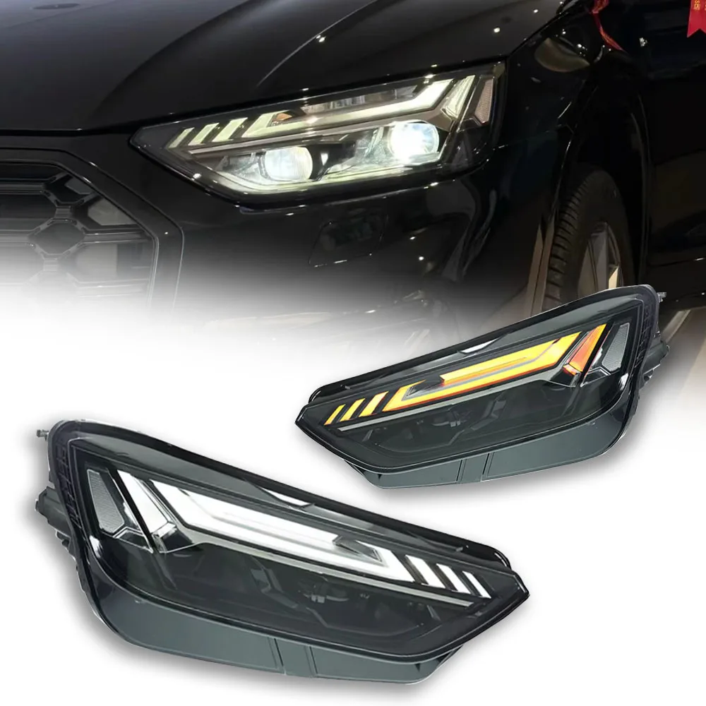 

Car Headlights For Audi Q5L 2021-2024 LED Car Lamps Daytime Running Lights Dynamic Turn Signals Car Accessories