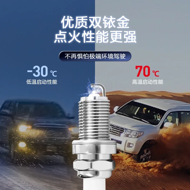 Spark plug adapter Dual Iridium