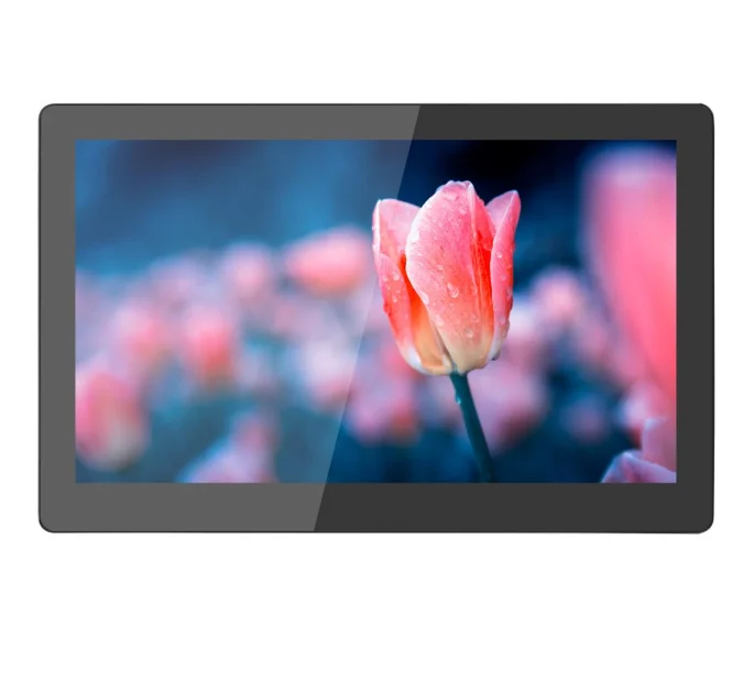10.1 Inch Wall Mounted Industrial Kiosk Monitor USB Touch Screen RFID Reader USB Camera Self-Service Ordering 1280x800