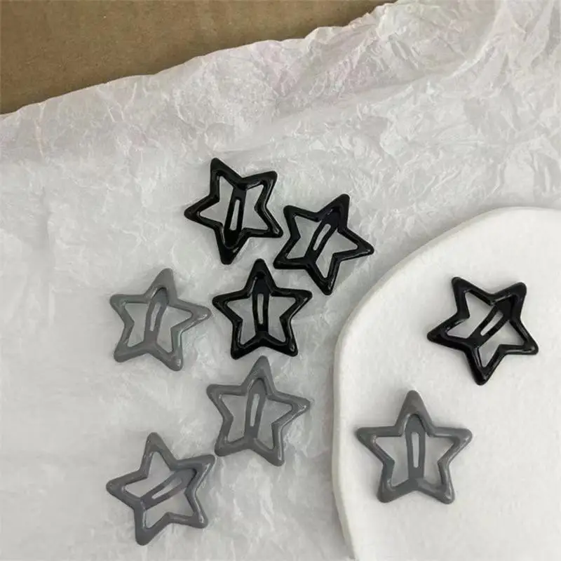 652F مشبك شعر بناتي ساخن على شكل نجمة معدنية، مشابك شعر، زينة شعر للمراهقين #1