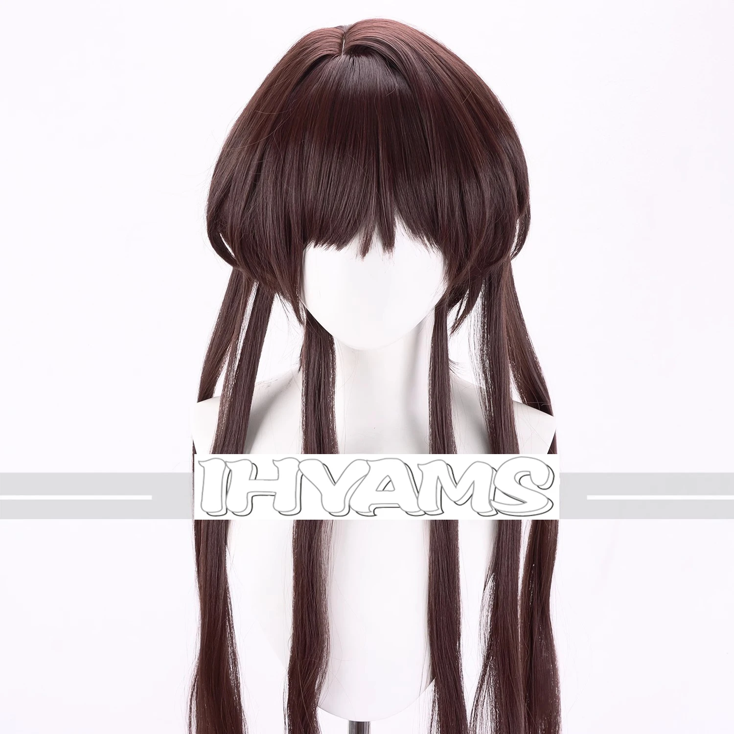 Hoshino Ichika Game Collar×Malice Parrucche Cosplay 100 cm Lunghi Capelli sintetici ramati con un berretto per parrucca gratuito