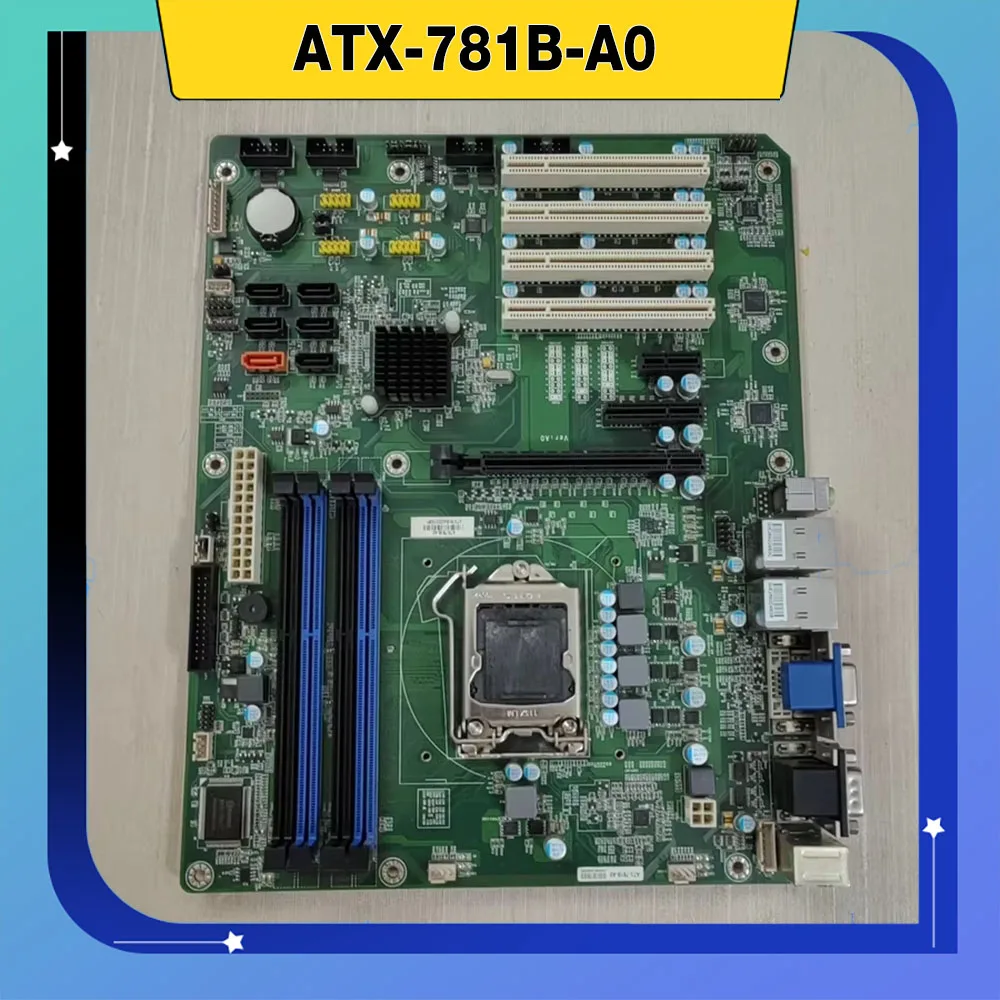 

ATX-781B-A0 двухпортовая материнская плата компьютера промышленного управления ATX