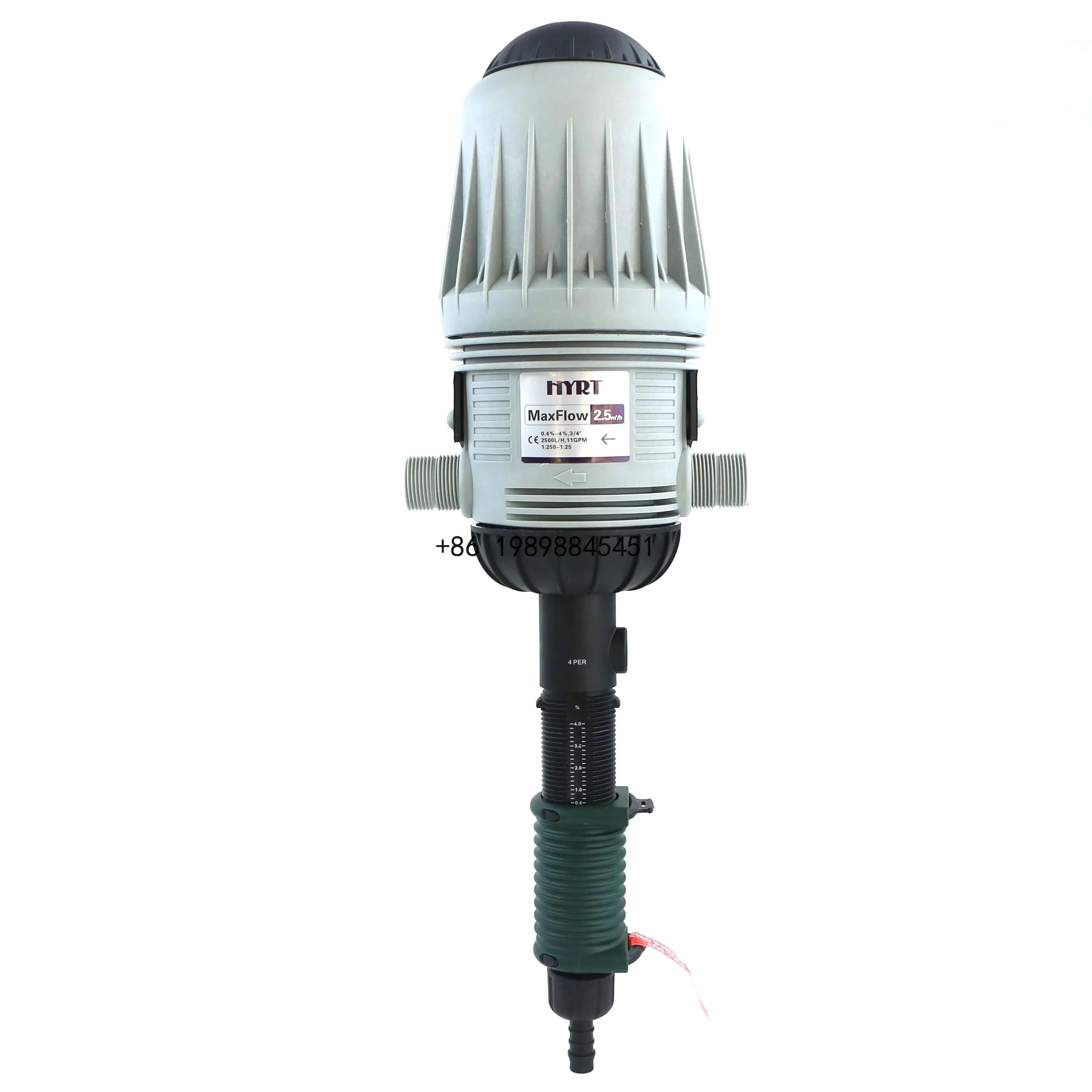 Adjustable Dosage Proportional Fertilizer Injector Irrigation Hydrodynamic Pump Proportional Fertilizer Applicator