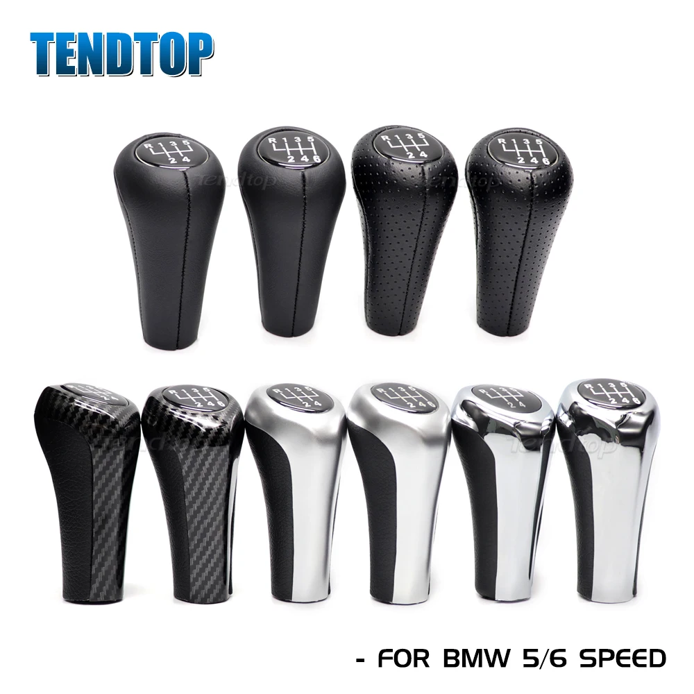 5 6 Speed Manual Gear Shift Knob For BMW Gear Knob E90 E46 E85 Z4 E91 E53 E60 E61 E63 E65 E81 E82 E83 E87 X1 X3 X5 Shift Knob