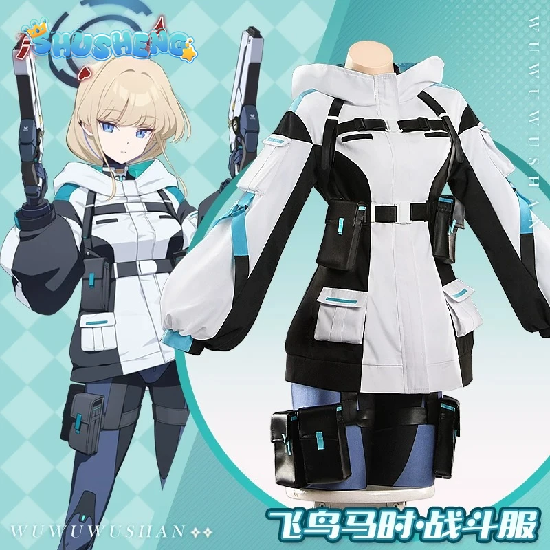 Game Blue Archive Asuma Toki Cosplay Costume Uniform Halloween Carnival Party Christmas Play Role Clothes woman new Clothing view 2