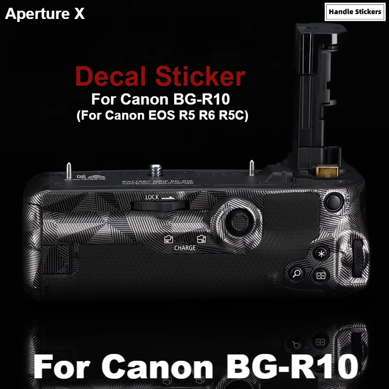 For Canon BG-R10 (For Canon EOS R5 R6 R5C) Sticker Anti-Scratch Coat Wrap Protective Film Body Protector Decal Skin