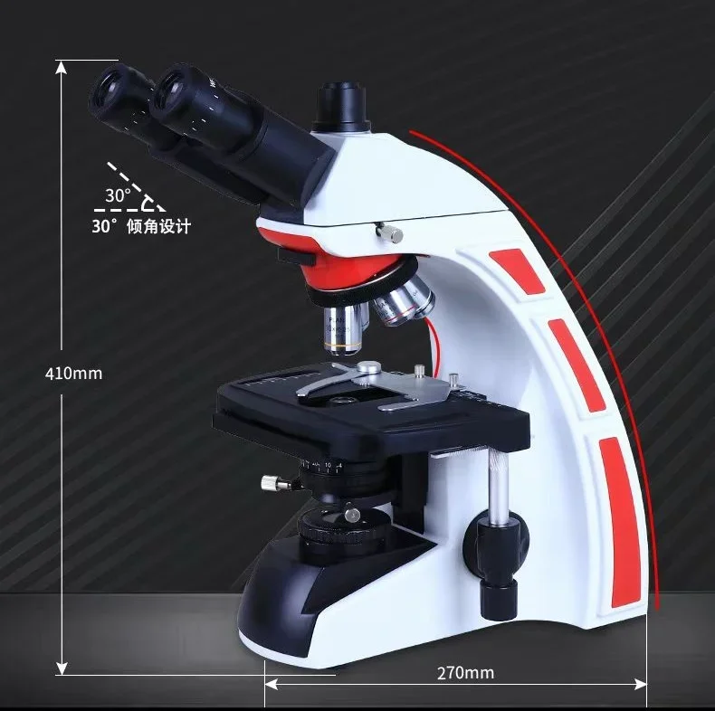Scientific Research Grade Trinocular Microscope Medical Laboratory to See Sperm With HD Display