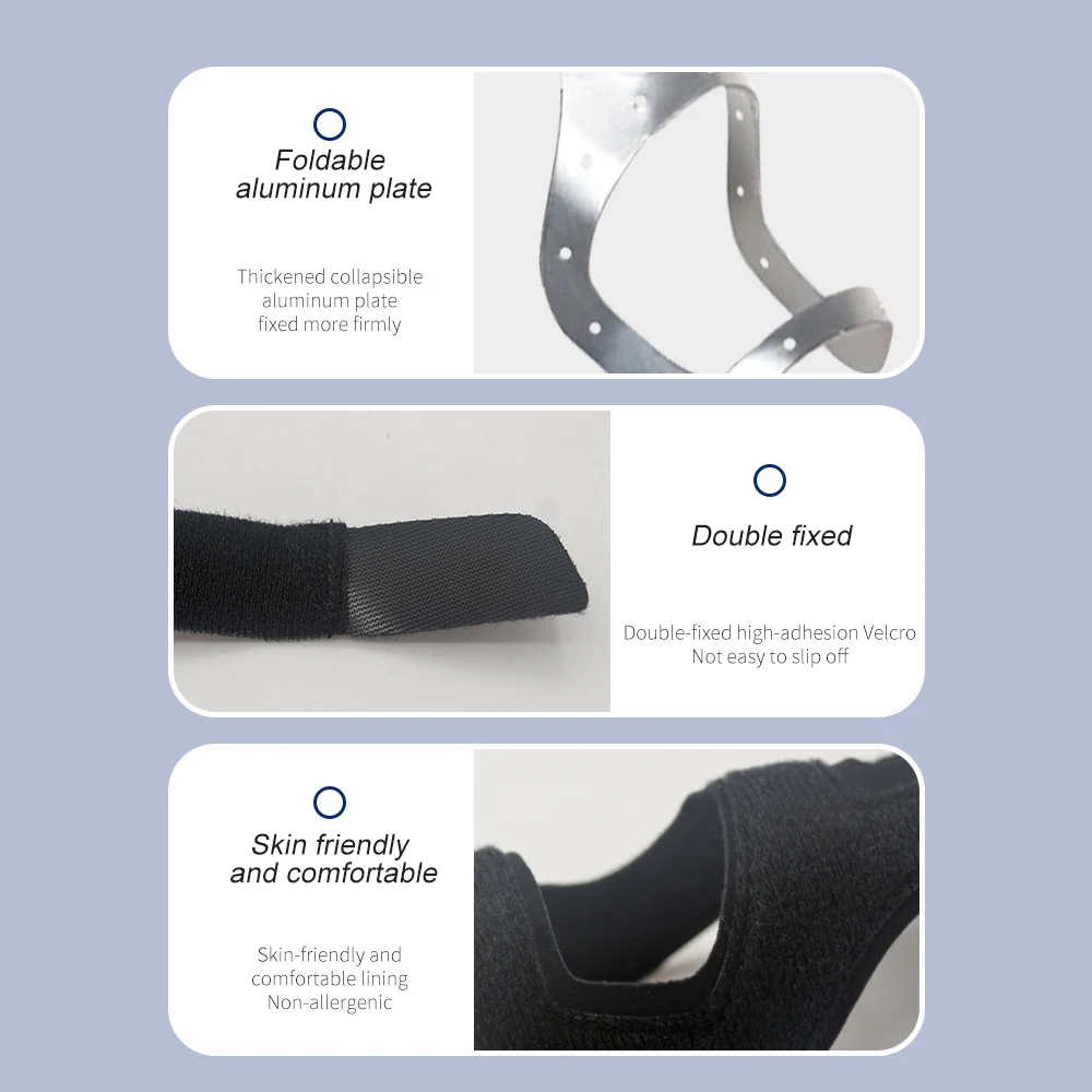 1Pcs Thumb Brace for Arthritis Pain Relief, Semi-rigid Support for De Quervains, Trigger Finger, Women & Men, Right & Left Hands