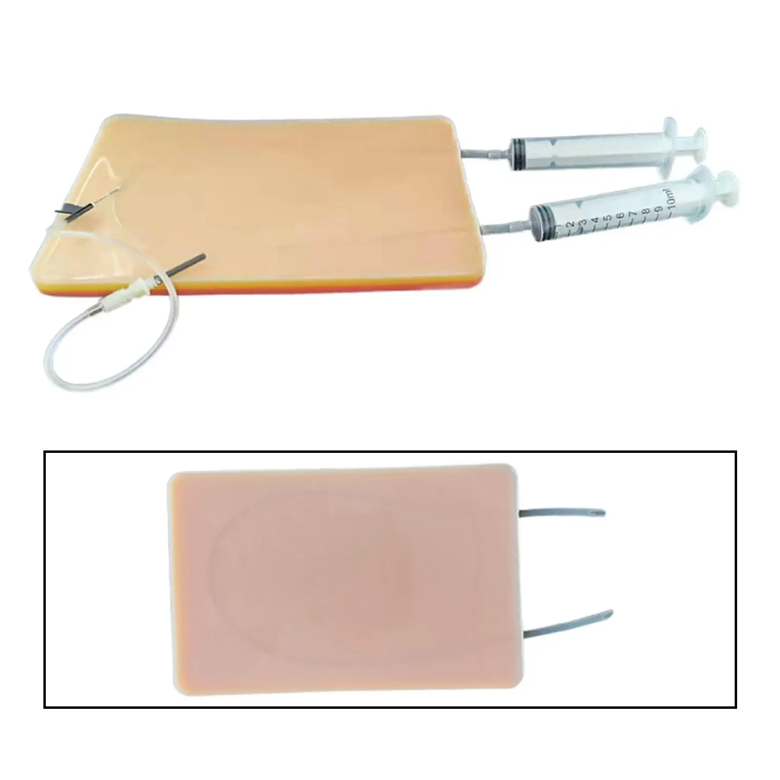 Silicone Injection Model Pad Educational Injection Model Injection Training Exercise for Student Practice Tool