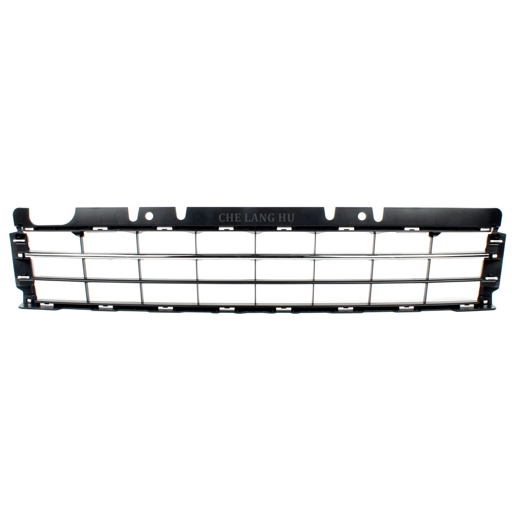 For Beetle 2012 2013 2014 2015 2016 Beetle Cabriolet 2013 2014 2015 2016 Front Bumper Center Lower Chromed Grille Vent Trim