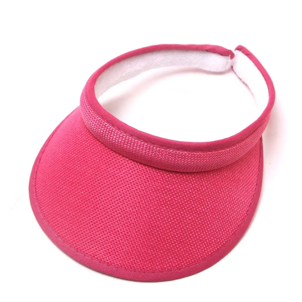 Neue Modische Sommer-Sonnenhüte mit Offenem Oberteil für Damen, Verstellbare Sonnenblenden-Kappen für Mädchen und Jungen, Outdoor-Strand- und Reisekappen – Detail 15
