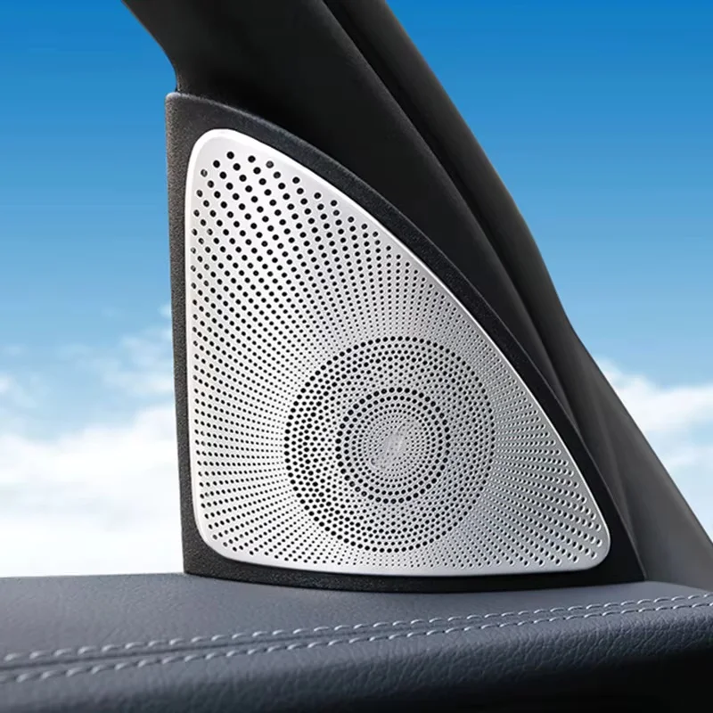 For Mercedes Benz S Class W222 2014 15 16 17 18 19 2020 Car Head Front Reading Light Lamp Cover Trim Stainless steel Accessories