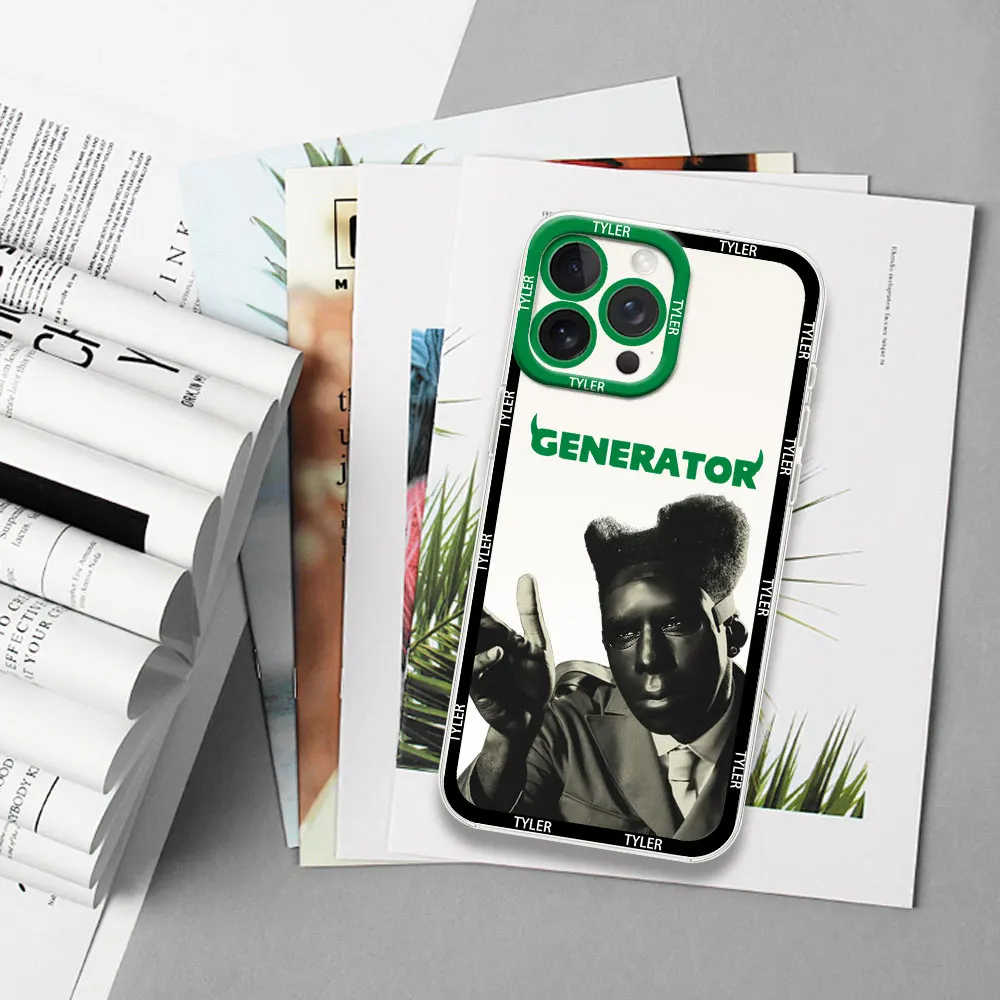 Phone Case Singer Tyler The Creator C-Chromakopias For Samsung A04 05S 555G 23 24 PLUS S22 ULTRA Transparent