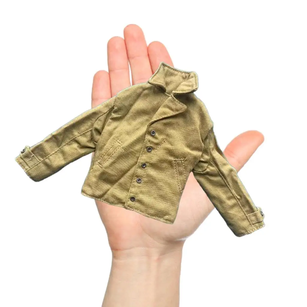 1/6 Scale Jacket Miniature Clothing for 12 Inch Dress Up Male Action