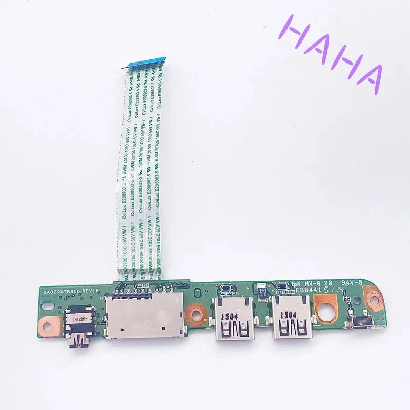 For Acer aspire R14 R3-431 R3-431T R3-471T Laptop Card reader audio headset USB Jack Power Button Board Cable switch DA0ZQXTB8E0