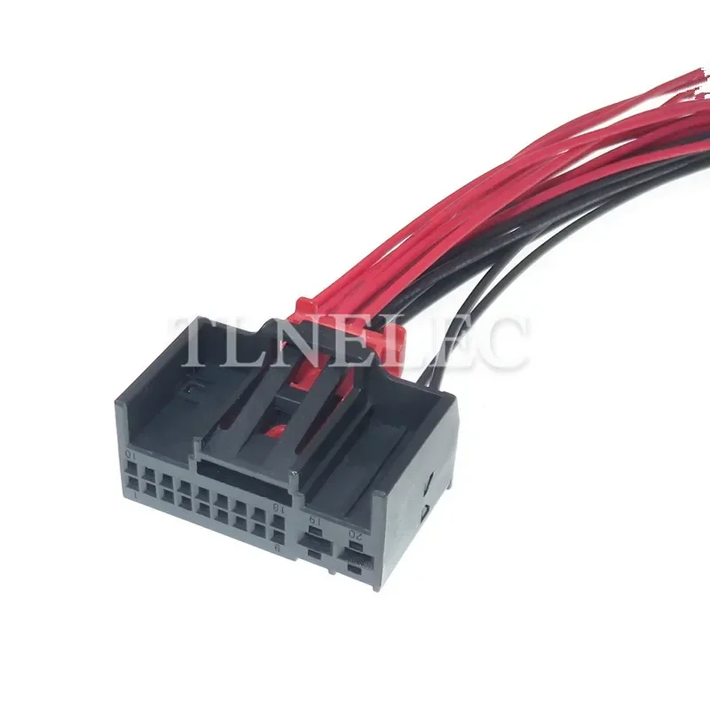 20 Pin Way 1-1394805-1 1-1394803-1 1K0971975 Car Air Conditioning Controller Motor Wire Socket With Wires For VW Skoda