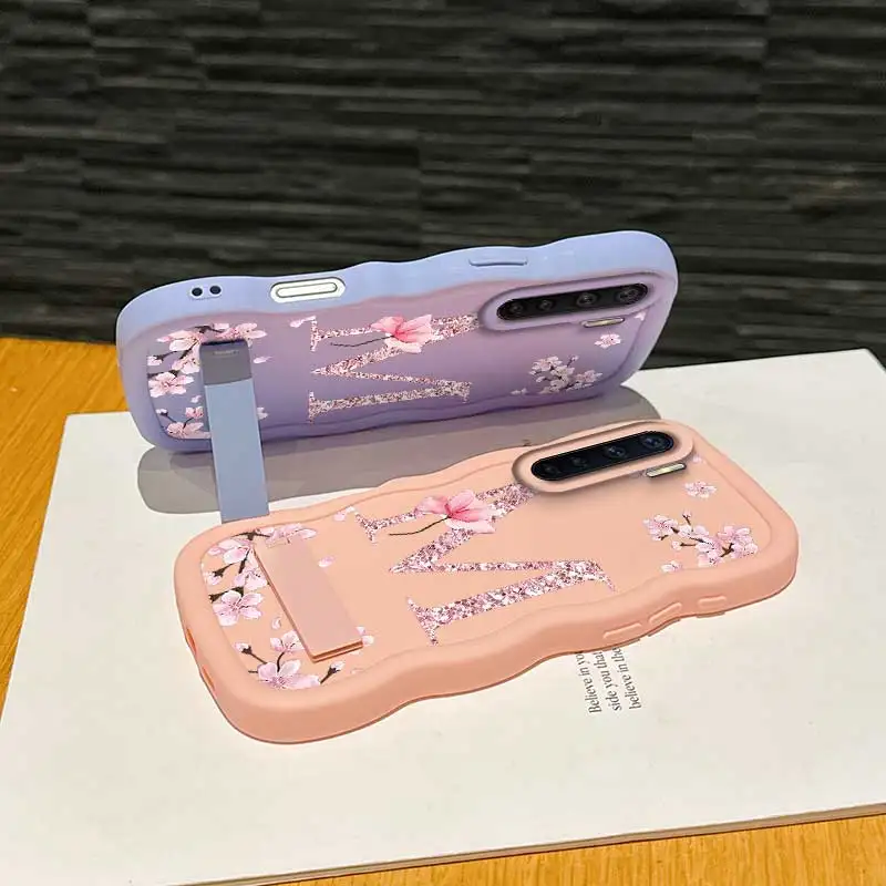 Casual romântico sakura m design flexível caso elegante e suporte de proteção feito para oppo f15 ideal para reno f a 1 21 55 8 5 17