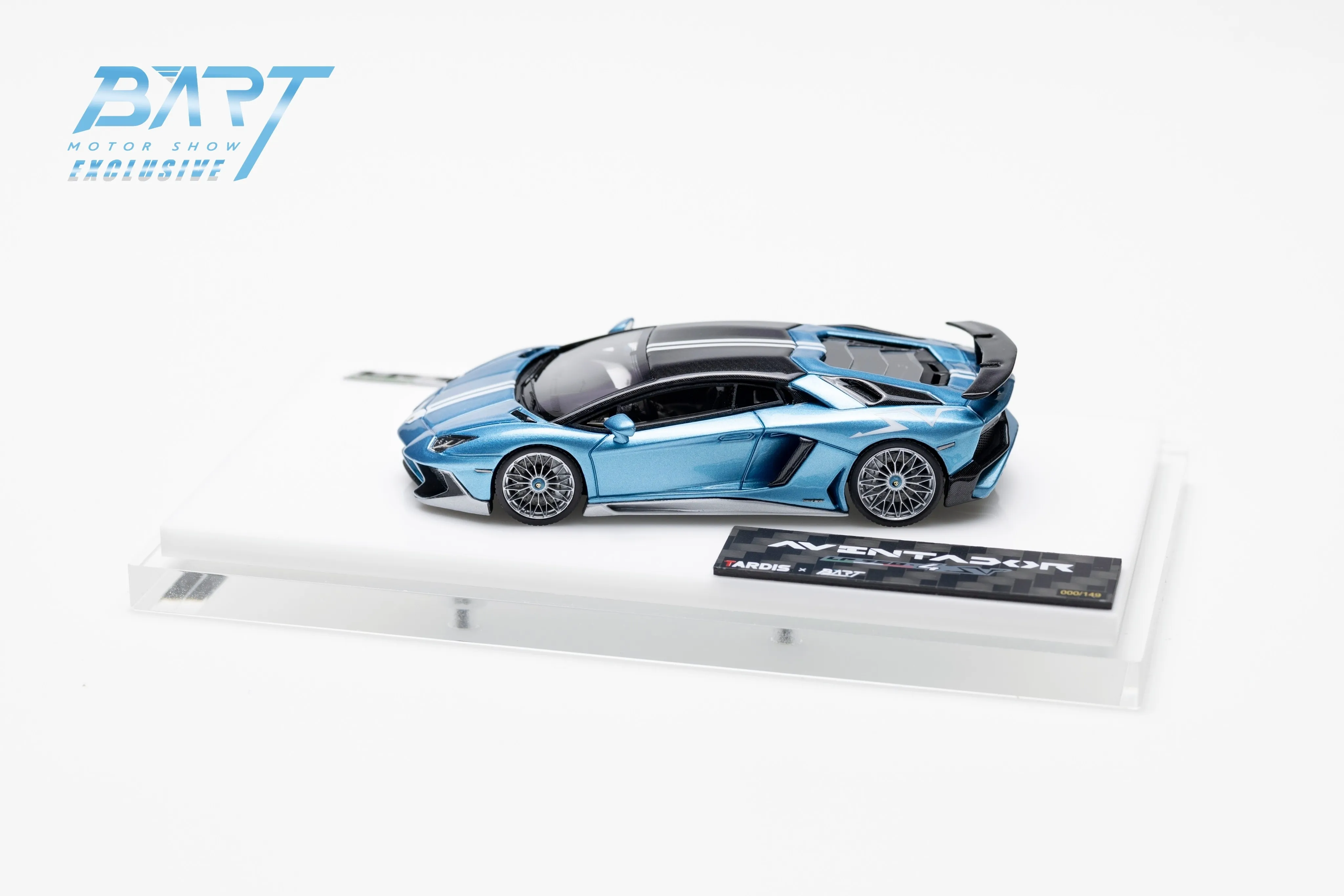 TARDIS x Bart 1:64,Motorshow Lamborghini LP750-4 SV,resin static