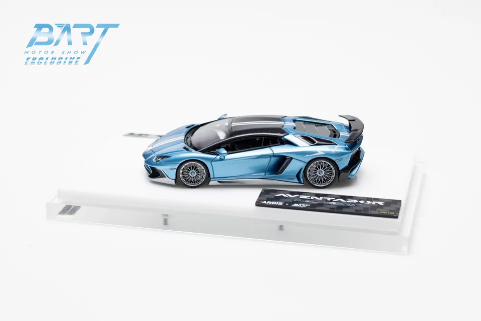 TARDIS x Bart 1:64,Motorshow Lamborghini LP750-4 SV,resin static