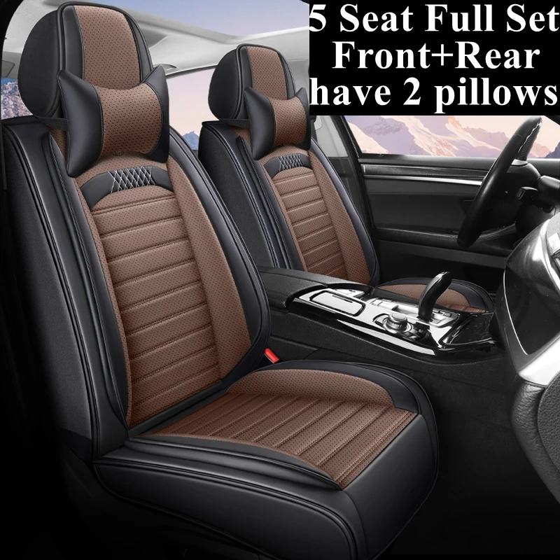 Car Seat Cover Set for Mitsubishi Asx Cololt Cross Endeavor Fortis Galant L200 Lancer x Lancer Montero Outlander Pajero Zinger