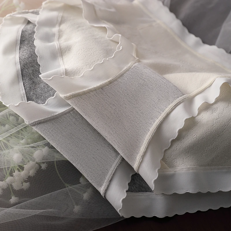 Slip en coton pour femmes, ensemble de culottes Sexy à la mode, sous-vêtements en dentelle, Lingerie pour dames, sous-vêtements Micro triangulaires, intimes sans couture