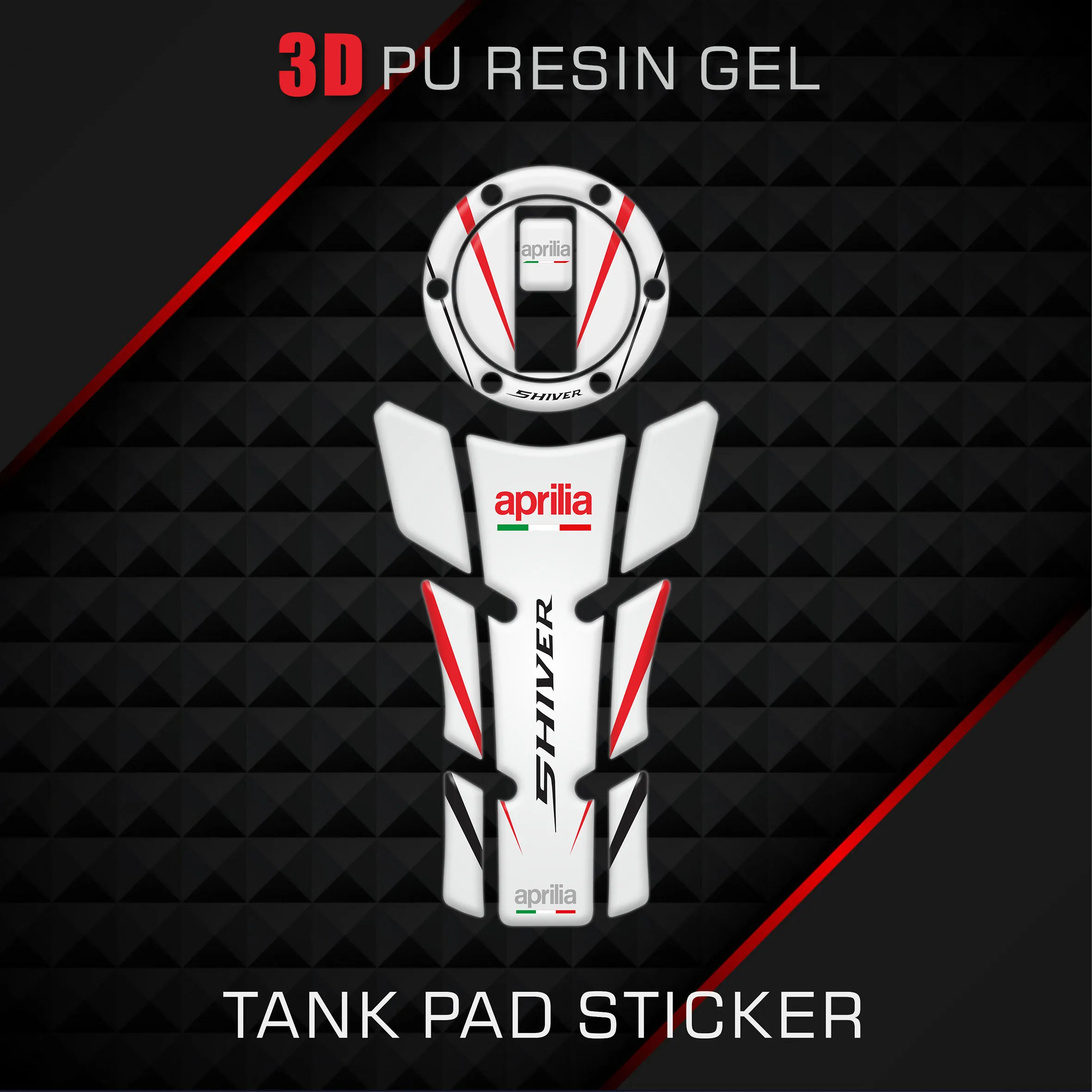 3M Motorcycle Fuel Tank Stickers Racing Gas Tank Pad Pritector Decals For Aprilia GPR APR RS4 RSV4 Tuono V4 RS 50 125 150 750