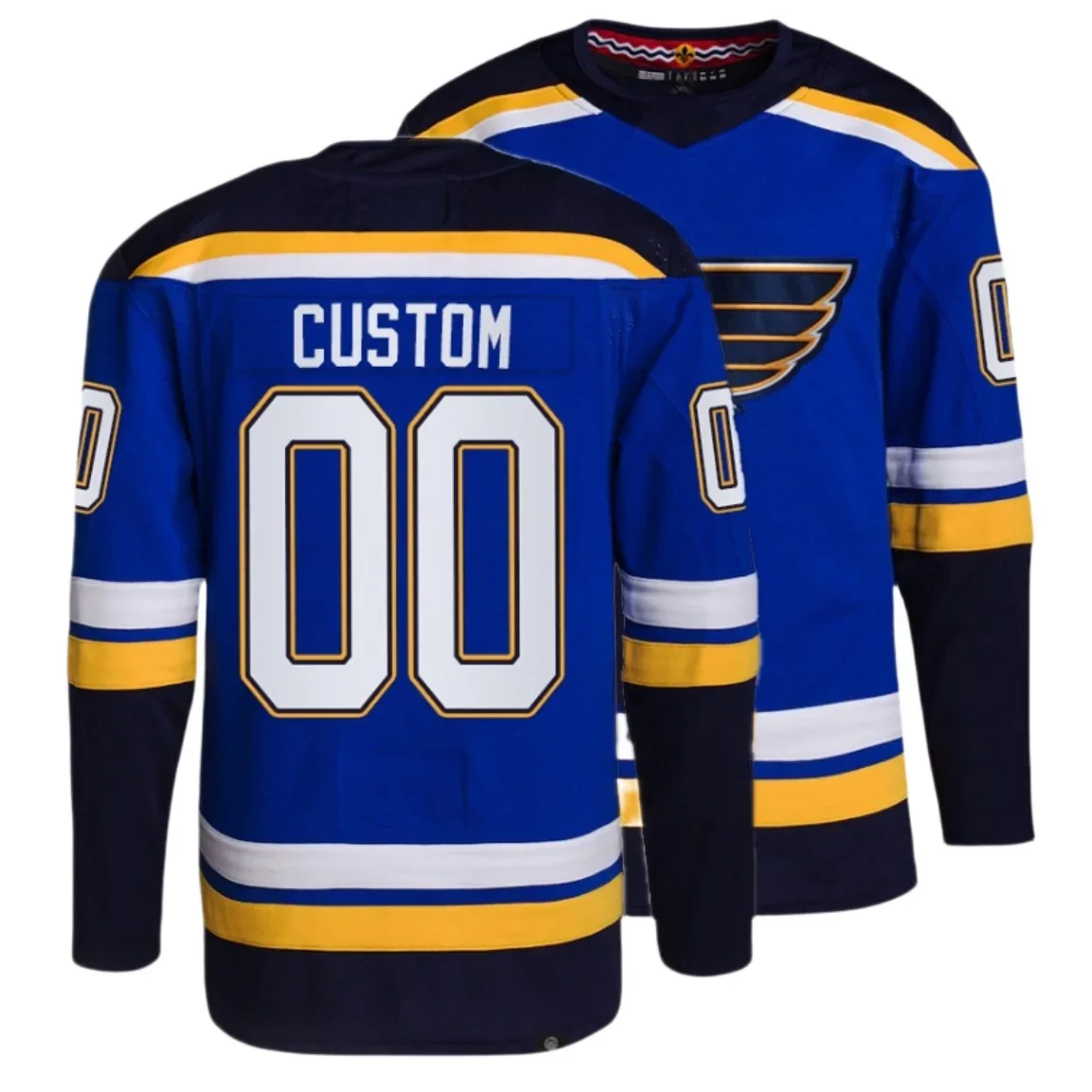 Camiseta de Hockey sobre hielo para hombre, Jersey personalizado de San Louis, n. ° 50, Binnington n. ° 18, Robert Thomas n. ° 63, Jake nebrours n. ° 25, Kyrou