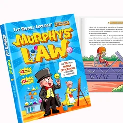 Murphy‘s Law Comic Book For Kids,A Graphic Novel Explaining Life Principles for Children 8-12 Years,Fun Science Picture Books