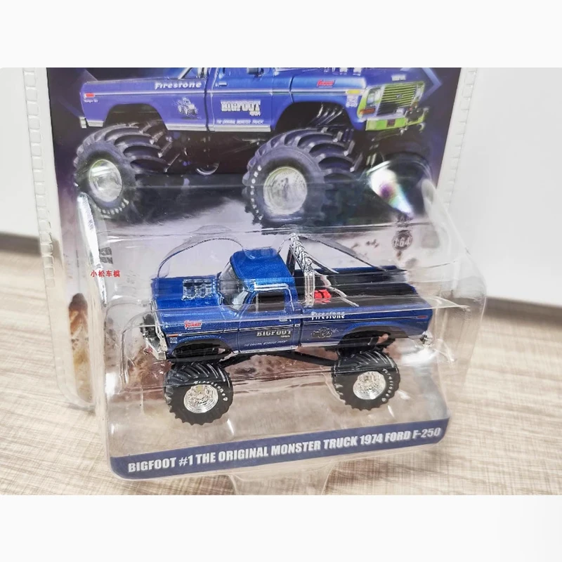 GreenLight 1:64 Scale 1974 FORD F-250 ORIGINALรถบรรทุกรุ่นรถคลาสสิกผู้ใหญ่ของที่ระลึกของขวัญจอแสดงผลแบบคงที่