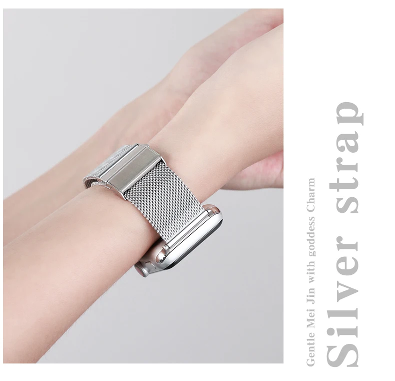 Luxuriöses Edelstahlarmband für Apple Watch Band 44 mm 40 mm 42 mm 38 mm Metall-Ersatzarmband für iWatch 8 7 6 5 SE 4 3 – Detail 6