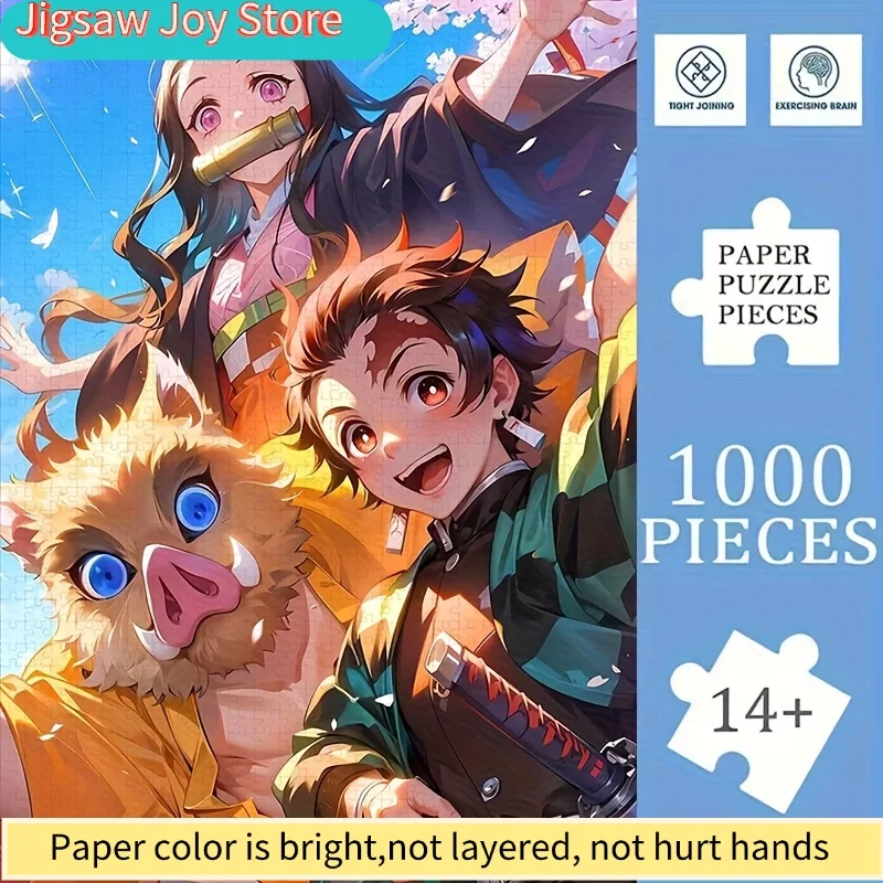 

1 Box of Popular Anime Character s Puzzle 50*70 Cm/19.69*27.56 Inches, Adult Vitality Large Puzzle, Production Fun, Suitable f