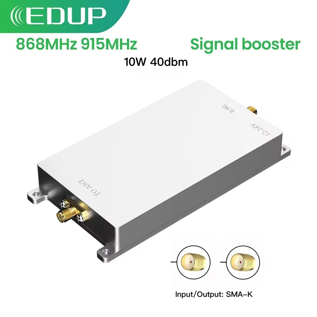 EDUP  AB038 8W+2W Signal Booster 868MHz 915MHz FPV Signal Amplifier WIFI Extender FPV Image Transmittal Range Extender