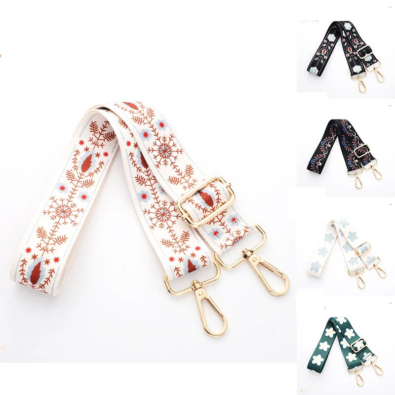 

Women's Colorful Bags Shoulder Straps Personalized Flowers and Plants Adjustable Shoulder Strap Accessories