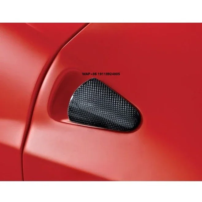 

Spot Special Promotion Dry Carbon Fiber 2010 to 2014 F458 Italia Coupe Spider F12 Door Handle Cover For F458 Italia