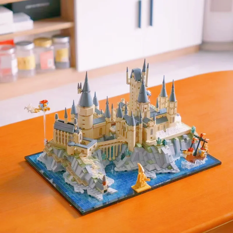 

Новинка 2026 года: Набор для домашнего декора «Замок Хогвартс» (MOC) — Двор, День рождения, Креативные подарки, Игрушки для друзей