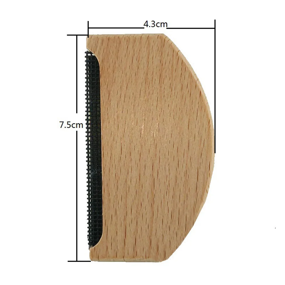 Wool Comb Wooden Pilling Fuzz Fabric Lint Remover Clothing Brush Tool For De-Pilling Clothing Garments Knits Wool Care