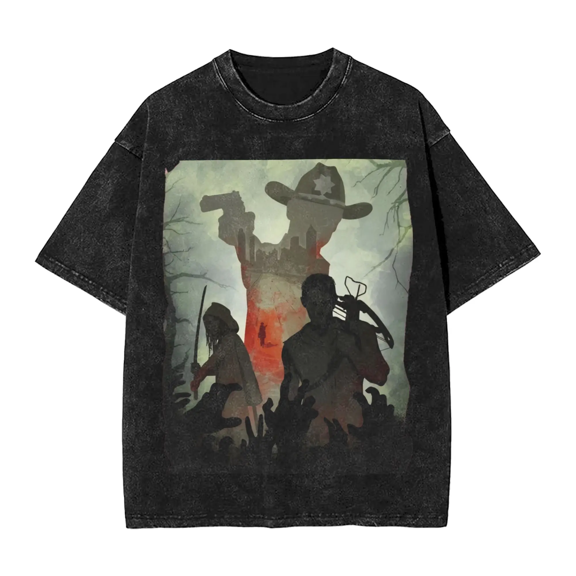 walking-deads-t-shirt-hip-hop-t-shirts-a-manches-courtes-y2k-retro-hauts-plage-decontracte-col-rond-grande-taille-vetements