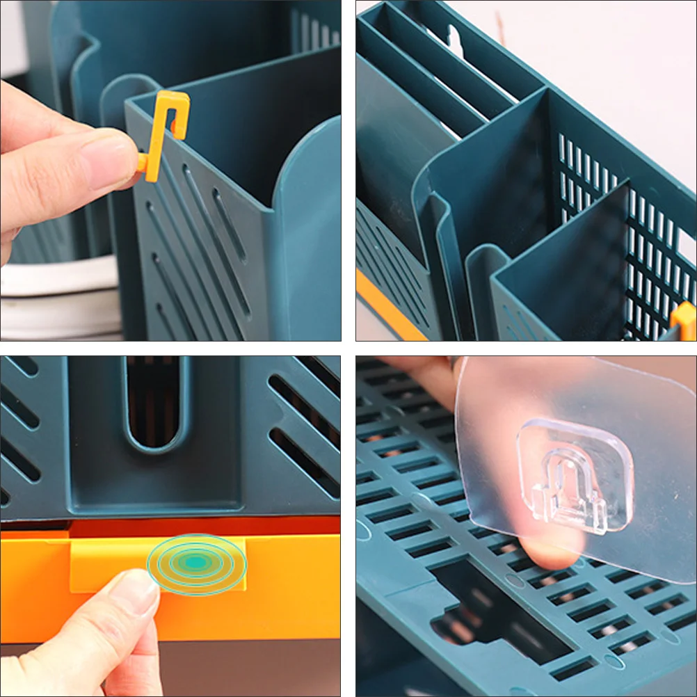 

High Quality ABS Chopsticks Storage Holder Nordic Style Detachable Tank Easy Clean Kitchen ganizer Container Home Decor