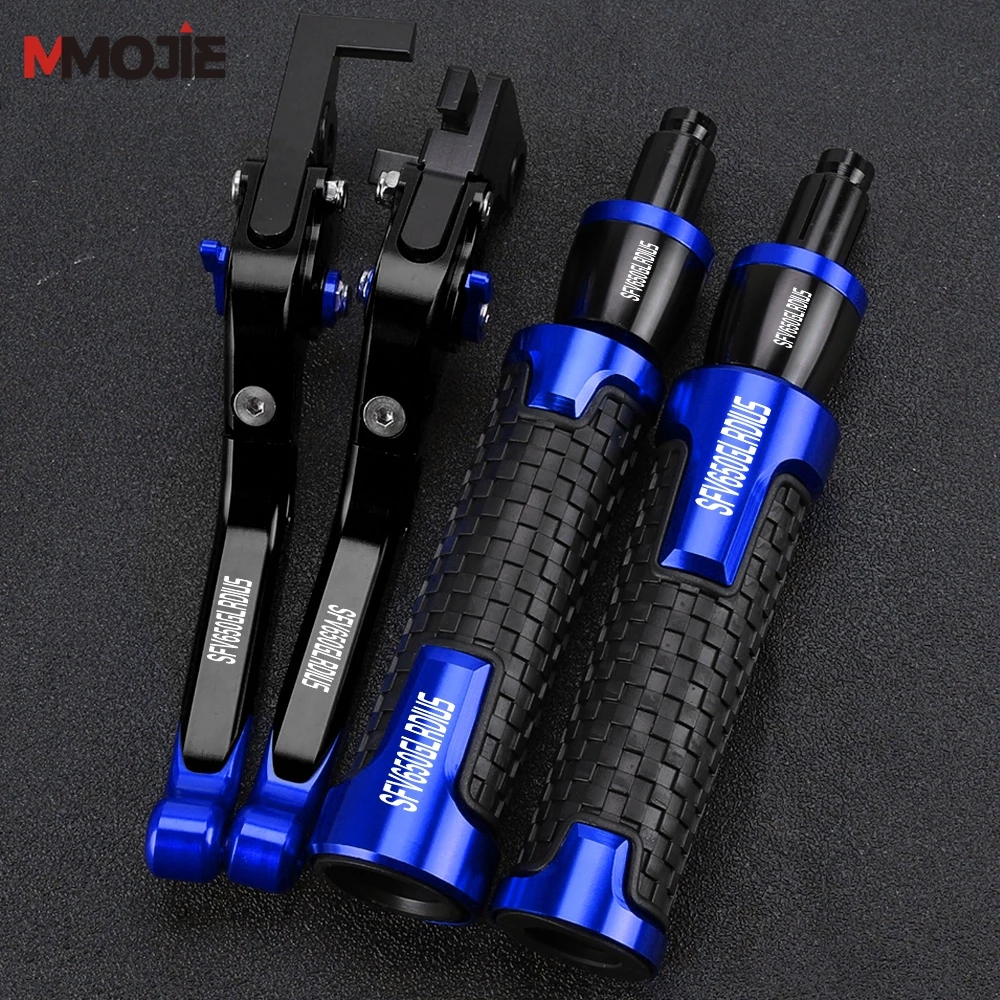 

FOR SUZUKI SFV 650 SFV650 GLADIUS 2009-2016 2010 2015 2014 Foldable Brake Clutch Levers 7/8'' 22mm Handlebar Handle Grips Ends