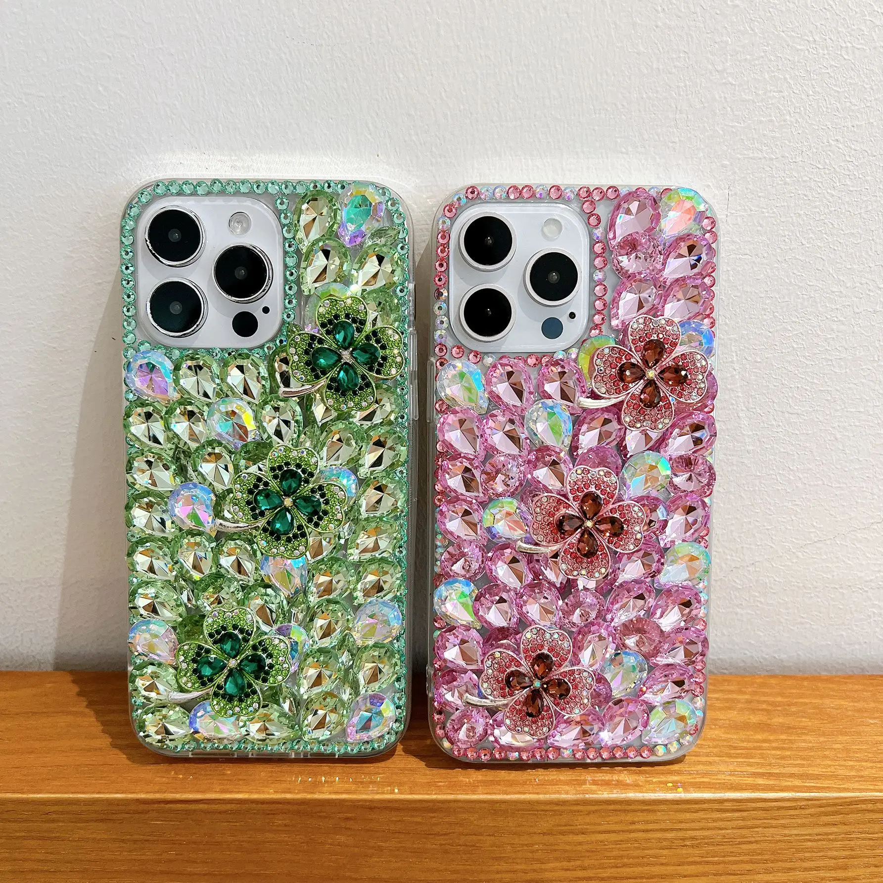 حافظة هاتف كريستال فاخرة لهاتف OPPO Realme Narzo N61 4G Note 60 60X 50 GT Neo 5 غطاء حماية ماسي بلينغ بتصميم زهور