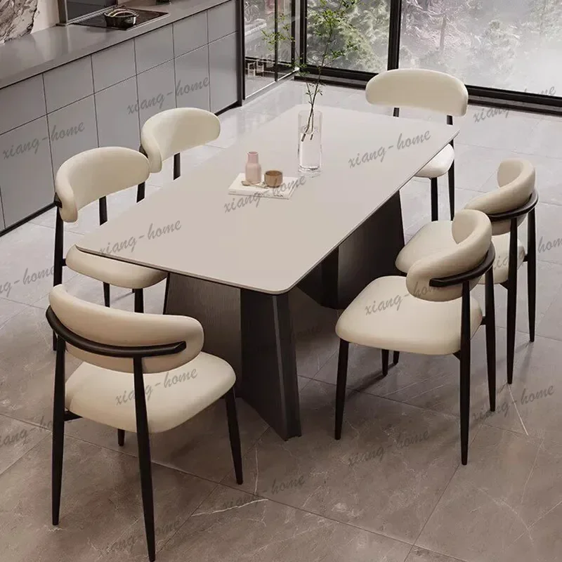 Aesthetic Lazy Dining Table Beauty Ergonomic Unique Organizer Dining Table Princess Office Mesas
