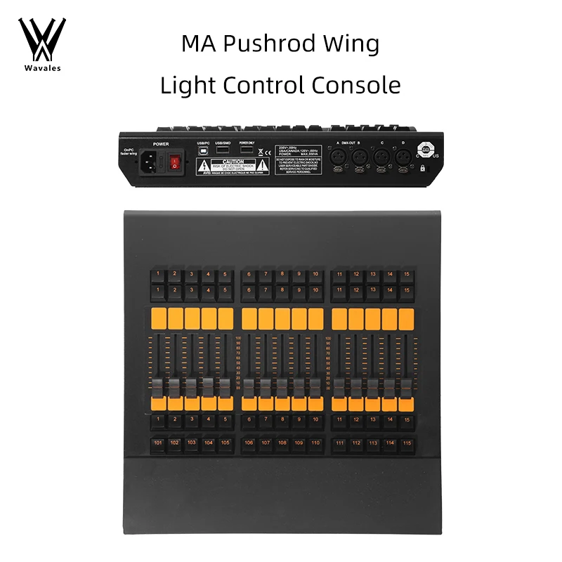 MA2 Fader Wing Console Stage Lights Controller LED Lighting Console DMX512 For LED Par Moving Head Spotlights DJ Controller