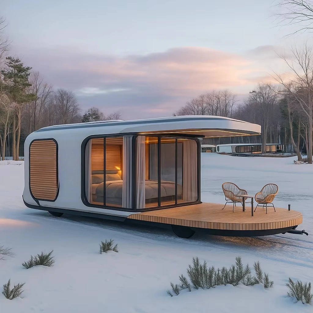 ti-Fully Assembled Prefab Houses Customized Small Prefab House for Guard Room Prefab House Kit%