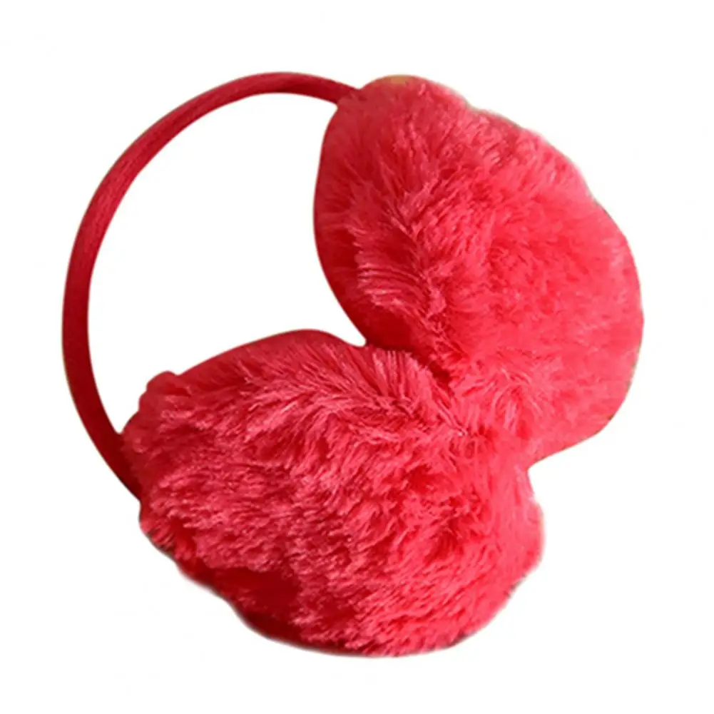 

Faux Fur Earmuff Women Men Children Soft Earwarmer Winter Ear Protector Plush Knit Earmuff Outdoor