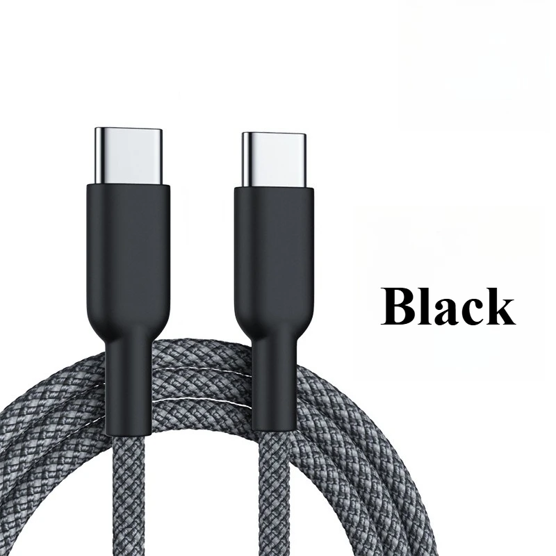 PD 60W USB-C-auf-C-Kabel Typ-C Schnellladekabel für Mobiltelefone für iPhone 15 16 17 Pro Max Samsung OPPO Xiaomi Redmi iPad