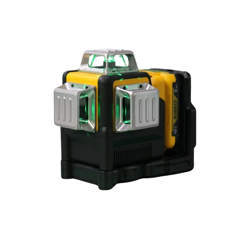 Imagem -03 - Dewalt Dw089lg Lados 360 Graus Vertical 12v Bateria de Lítio 12 Linhas Nível Laser Horizontal Medidor de Nível de Luz Verde ao ar Livre