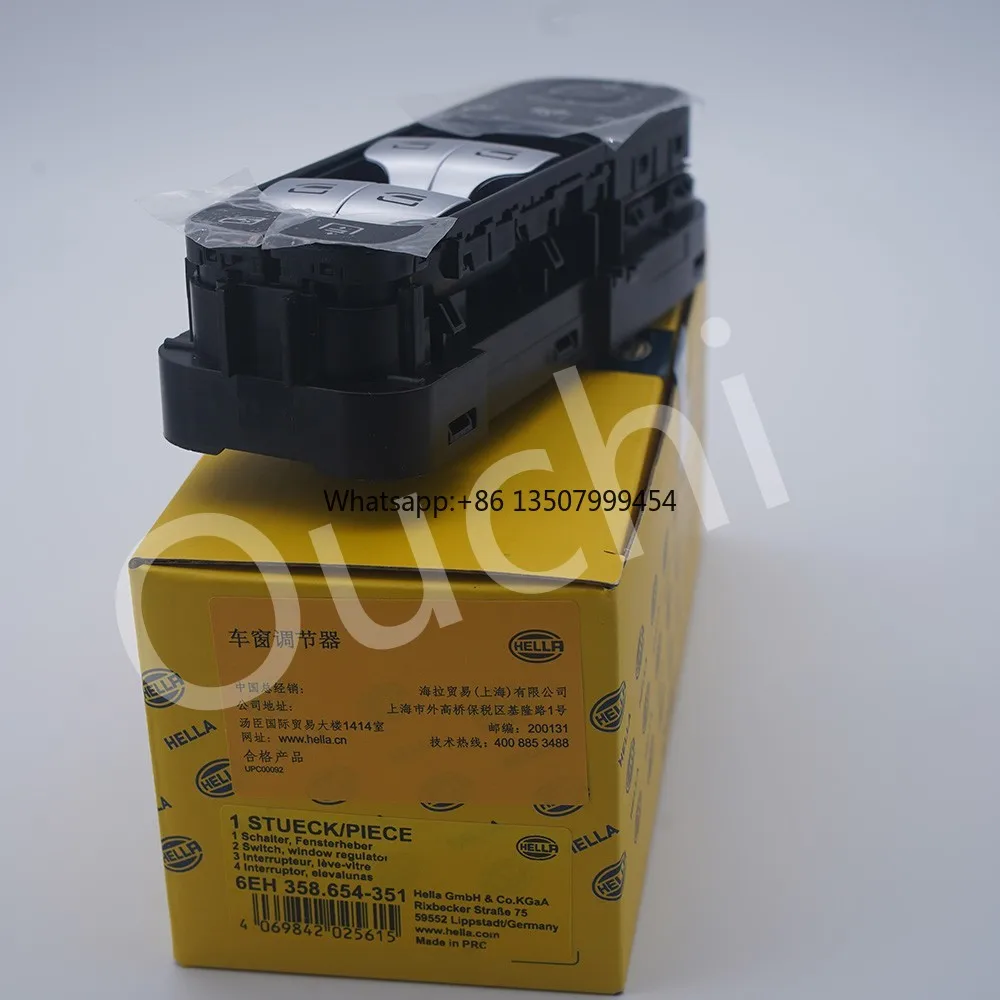 

For Electric Window Control Switch 6EH358654351 22390009309051 S-Class W223 Car Switch Lift and Drop Part