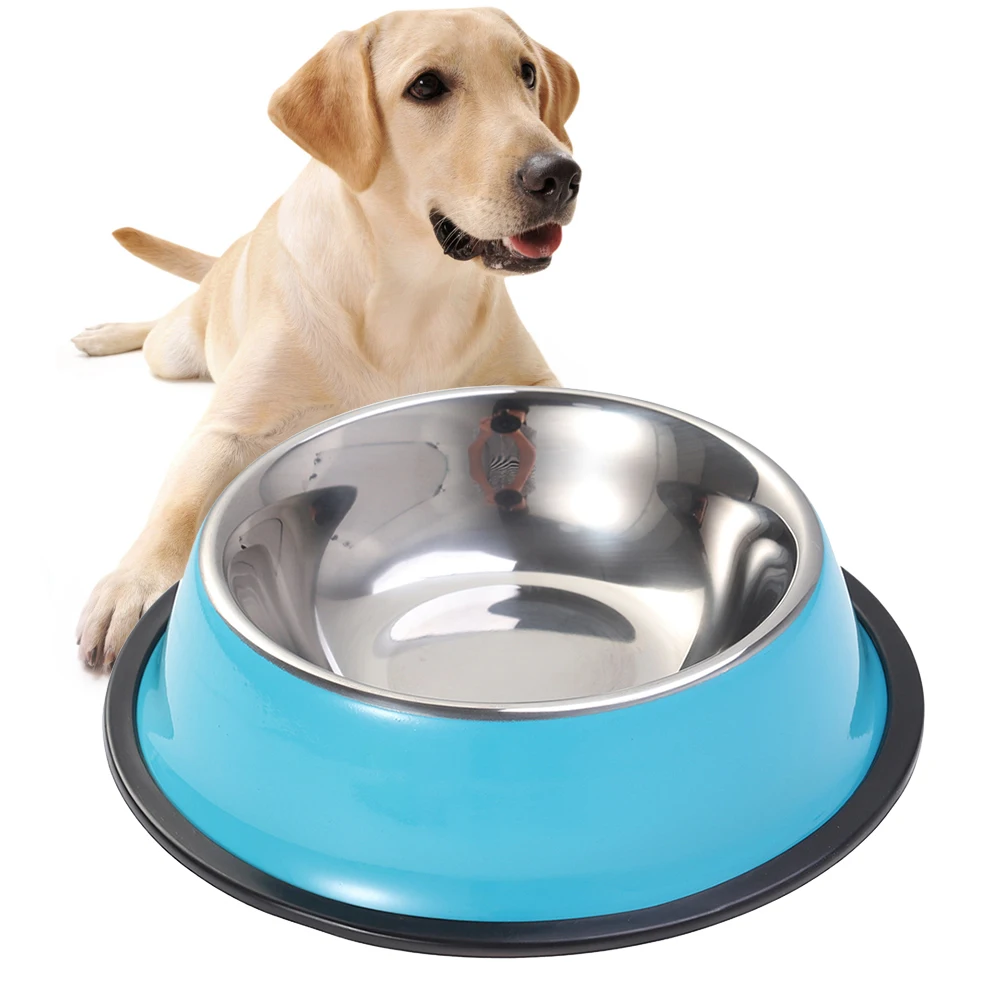 

Anti-slip Pet Bowl Dog Bowls Puppy for Puppies Food Cat and Water Feeding Feeder
