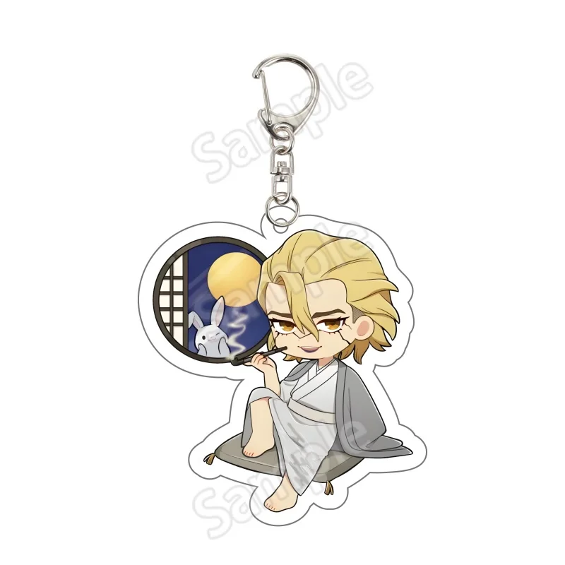Anime Dr. Stone Acrylic Keychain Accessories Popular Chic Bag Charms Kawaii Fun Backpack Pendant Key Ring Fans Gifts 6cm